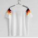 Germany 1990 World Cup Home White Soccer Jersey